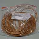 Tie Out Cable for Dogs,10/20/30/50/100FT Dog Leads for Yard Chew Proof,Heavy Duty Tie Out Cable for Large Dogs Up to 125lbs,Dog Runner Tether (Orange, 125Ibs 50ft)