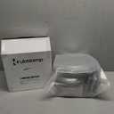 Rubtlamp 180PCS Glitter Plastic Plates with Glitter Disposable Silverware, Clear Glitter Plates for 30 Guests Include 30Dinner Platos, 30Dessert Platos, 90Cutlerys, 30Cups for Party