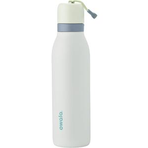 Owala FreeSip Twist Insulated Stainless Steel Water Bottle with Straw for Sports and Travel, BPA-Free, 18-oz, Mint/White (Iced Breeze)