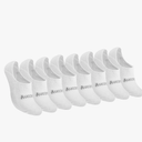 Saucony Women's No Show Cushioned Invisible Liner Socks, L (8 Pairs)