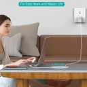 Charger for MacBook Air MacBook Pro 13 14 15 16 inch 2025 2024 2023 2022 2021 2020, M1 M2 M3 M4 Laptop 70W USB C Power Adapter, iPad, LED, 6.6FT USB-C Cable, Charging as Fast as Original Quality, White