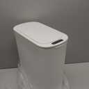 Cesun Motion Sensor Trash Can, 5 Gallon Automatic Bathroom Garbage Can with Lid, Touchless Smart Plastic Slim Wastebasket for Bathroom, Office, rv, Bedroom, Living Room, White