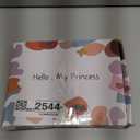 Luxury Princess Dress Costumes with Shining Long Cape Girls Birthday Party (3-4 Years, Blue-1)