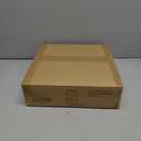 C Shaped end Table,Wood Round Side Table for Couch,Small Sofa Table with Metal Frame for Bedroom,Living Room,Bedside,Gold Color(11.81" D x 11.81" W x 23.62" H)