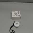 Sleepbox Sleep Sound Machine Portable Noise Machine with 30 Soothing Sounds 4 Timer Memory Function Rechargeable Battery 32 Volume Levels for Sleeping Traveling Relaxing for Baby Kids Adults (White)