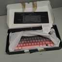 A.JAZZ Attack Shark X66 60% Wireless Mechanical Gaming Keyboard with Volume Knob AJ159APEX 8Khz Wireless Gaming Mouse Ultralight 56g with Magnetic Screen Charging Dock Combo Set (Black Berry)