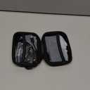 PQRQP 3 in 1 Microphone for iPhone/Android/Camera, Wireless Microphones, 328ft Transmission, 18H Battery Life, Mini Microphone for Record Interview, Vlogs, Tiktok (Ebony Black)