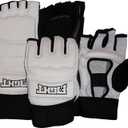 Sparring Set MMA Gloves Hand Foot Protector Taekwondo Sparring Gear for Martial Arts Punch Bag Kickboxing Foot Guards Karate Training Boxing Gloves Foot Gear for Men Women Kids XS-XL (White)