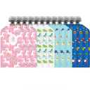 BUZIO Reusable Food Pouches, 8 Packs 5oz Toddlers Food Storage Pouch, Double Zipper Squeeze Pouches Freezer Safe for Kids DIY Homemade Organic Puree