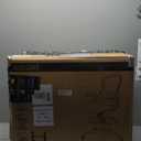 HYLONE Drafting Chair Adjustable, Tall Office Chair Lumbar Support Ergonomic Standing Desk Chair Heavy Duty Tall Drafting Stool for Artists with Footrest Home Office Drafting Stool (Black)