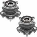 Vurkcy Rear Wheel Bearing Hubs Assembly Fit for 07-18 Nissan Altima, 09-19 Maxima, 15-19 Murano, 13-19 Pathfinder, 13 Infiniti JX35, 14-19 Infiniti QX60, 11 Mitsubishi RVR, 5 Lugs, OEM 5123882PCS