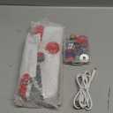 Handheld Sewing Machine, Mini Portable Sewing Machine for Beginners, Electric Fast Stitching, DIY Fabric Clothes Repair Kit, Home Travel Mending Machine with Accessories (Red)