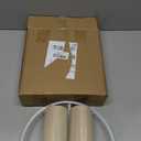 MY MIRONEY Set of 2 Lamp Shades Beige Linen Drum Lampshades Removable Light Fixtures Lamp Shades for Floor Lamp, Table Lamp, Bedside Lamp (10.24" x 10.24" x 7.48")