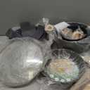 12 Pcs Pots and Pans Set, Nonstick Cookware Sets Black Granite Induction Cookware, Non-toxic Healthy Non Stick Kitchen Cooking Set with Frying Pans Set, Saucepans,Steamer (PFAS, PFOA, PFOS Free)