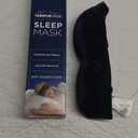 Tempur-Pedic Sleep Mask, One Size, Navy, 1 Count (Pack of 1)