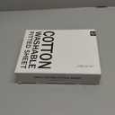 FreshCulture Pure Cotton Fitted Sheets California King Size, 300 Thread Count Percale Sheets, Soft & Breathable Cotton Sheets, Luxury Cal King Size Fitted Sheets Only (White)