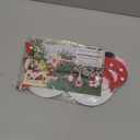 Novabright 12 Pcs 12'' Valentine's Day Metal Gnomes Yard Planter Stakes Valentines Gnomes Garden Stakes Potted Plant Signs Outdoor Decorations for Planter Pot Lawn Patio Wedding Party Decor