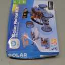 Sillbird Solar Building Robot Kit STEM Gift for Boys Aged 8-13, DIY Science Educational Toys for Kids Teens Birthday, 12-in-1 Solar or Battery Powered Robotic Set with 196 Pieces