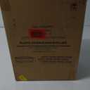 Stackable Plastic Storage Shoebox, BPA-Free Nestable Container with Latching Lid to Organize Shoes, See-Through Box for Home and Office, Multi-Purpose Clear Bins (12 Pack 6 Quart)