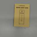 Glocusent 12 LED Rechargeable Book Light, Clip-on Reading Light with 5 Colors & 5 Brightness Levels, Up to 100Hrs Runtime, Eye-Caring Reading Lights for Books in Bed, Perfect for Book Lovers, Kids (Sky Blue)
