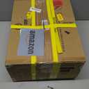 Fanbulous 46 Inch Flush Mount Ceiling Fan No Light with Remote,Black Modern Low Profile Ceiling Fan Without Light,6-Speeds,Quiet Reversible DC Motor,Indoor&Outdoor Ceiling Fans for Bedroom,Living Room