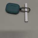 Ljusmicker for AirPod Pro Case Cover with Cleaner Kit, Soft Silicone Protective Case for Apple AirPods Pro 2nd/1st Generation for Women Men, AirPod Pro Case with Magnetic Lid Lock & Keychain-Solid Green