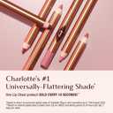 Charlotte Tilbury Lip Cheat Lip Liner Pencil - Gives Lips a Fuller-Looking, Defined Pout - Enriched with Jojoba Oil & Hyaluronic Acid - Waterproof, Smudge-Proof & Transfer-Proof (Pillow Talk - nude pink)