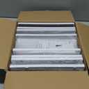 2 Pack Pull Out Spice Rack Organizer for Cabinet, 2 Tier Metal Slide Out Seasoning Organizer and Storage Heavy Duty Vertical Spice Rack Shelf Pullout for Kitchen Cabinets No Drilling (White)