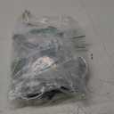 QWORK Laboratory Grade Metalware Set, Lab Support Stand Set with Iron Clamp Holder, Flask Clamp, and Condenser Stand