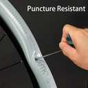 700C TPU Inner Tube (Road & Gravel) with Removable Presta Valve Stem, Include Patches (700C X 23-28C (65mm Valve))