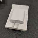 Apple 20W USB-C Compact Power Adapter: Fast and Convenient Charging, Type C Wall Charger