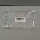 290 Pcs Push Pins, 6 Style Thumb Tacks Set for Wall Hanging,Cork Board, Bulletin Board, Decorative Steel Point Push Pins for Map, Photo, Craft, Office, Home - Clear