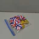 Juvale 12 Pack Award Medals for Adults - Team Participation Trophies with Red, White, and Blue Striped Ribbon, Sports Themed Party Favors (2 in, Metal, Gold)