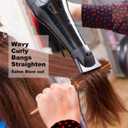 BESTOOL Round Brush for Drying, Boar Bristle Hair Brush, Large Round Style Brush for Women and Men, Smoothing, Curling, Adding Shine (2.5 Inch)
