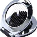 Multi Function Stainless Steel Egg Slicer Hard Boiled Eggs Dishwasher Safe Heavy Duty Egg Cutter Kitchen Helper
