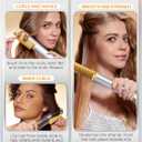 SHEGLAM Hot Comb Straightener, Hair Straightener with 24K Gold Heated Comb, 3D Ionic Hair Straightening Brush, Anti-Scald Design, Fast Heat-Up, Auto-Off, Frizz Control, Sleek & Smooth Styling