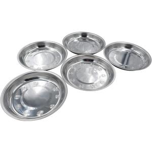 Dog Bowls Cat Bowls (Stainless Steel Dish 5-Pack)