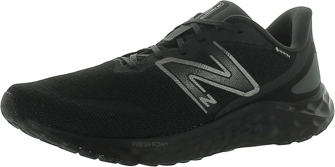 New Balance Women's Fresh Foam Arishi V4 Running Shoe (10, Black/Black)