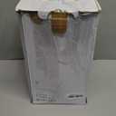 Petory Timed Automatic Cat Feeders - 4L Programable Dry Food Dispenser for Cats and Small Medium Dogs 6 Meals with Desiccant Bag Dual Power Supply 10S Voice Recorder (White)