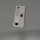 Raysino Heated Eyelash Curler, S600 Rechargeable Heated Lash Curler, Eyelash Curler Heated in 8s for Women 24 Hs Lasting Natural Makeup (Pink/Silver, 148MM)