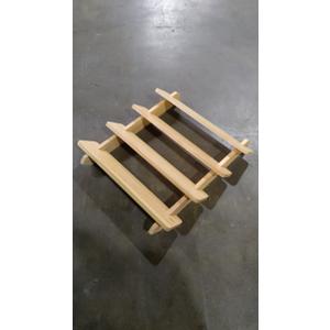 Wooden Rack Stand Wooden User-Friendly Design,  17.3x15.5"