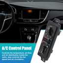 X AUTOHAUX Heater Climate Control Module for Buick Century Regal 2000 2001 2002 2003 2004 2005 HVAC Control Module A/C Control Panel 10308120 10447470 599-199