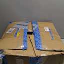 Elvone Upholstered Headboard Panels, 12 Panels Sized 7.8" x 15.7" Peel and Stick Padded Wall Panels for Kids, 3D Anti-Collision Wall Mounted Bed headboard for Full, Black