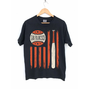 San Francisco US Baseball Flagge, SF Baseball Shirt, Size XL