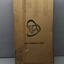 BEKA Diaper Changing Station, Portable Changing Table for Baby, Waterproof, Folding Portable Changing Station, Adjustable Height w/Organizer, Mobile Nursery Diaper Changing Table for Baby, Newborn (Dark Gray)