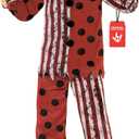 Morph Scary Clown Costume For Kids, Creepy Clown Costume, Scary Halloween Costumes, Halloween Costumes For Boys (Large)