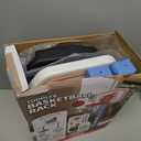 JOYIN Toddler Basketball Hoop Indoor, Adjustable Basketball Goal for Kids with 4 Balls, Game Toys for Playroom Pool Outdoor, Birthday Gift for Baby Boys Girls Age 1 2 3 4,  Air Pump Included, Blue and Orange