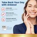 Anbesol Gel Maximum Strength - Instant Oral Pain Relief for Toothaches, Canker Sores, Sore Gums, Denture Pain - 0.33 oz