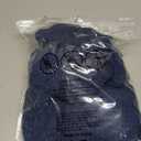 HFCNMY Stool Covers,Stretch Bar Stool Covers with Backs-Jacquard Barstool Seat Cover,Washable Barstool Cover Slipcovers with Elastic Bands (4PCS,Blue)