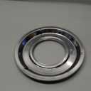 4 Pack 5303131115, 540T014P01, RGP 300 Round Range Gas Stove Drip Pans Replacement Part Compatible With Frigidaire Tappan Range Stove Gas -Diameter 8.25, Center hole 4.0